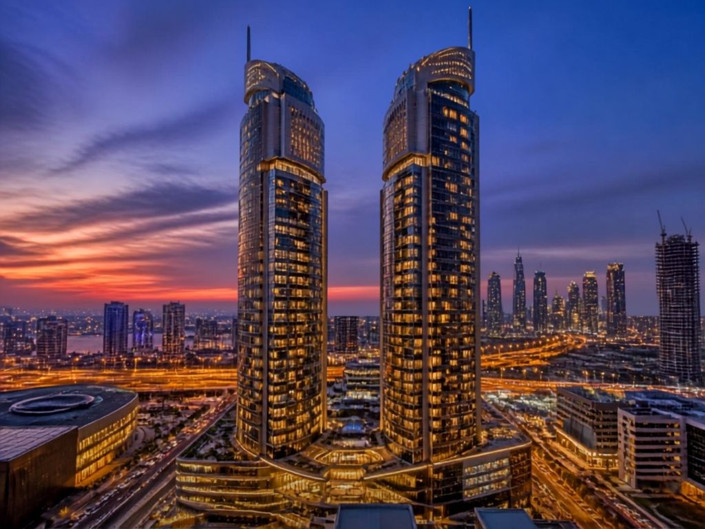 Cayan Tower, Dubai Marina