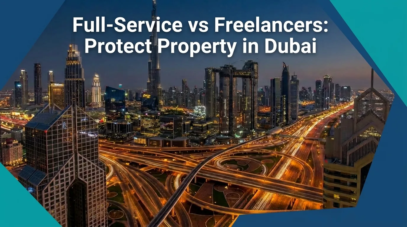 Full-Service vs Freelancers: Protect Property in Dubai