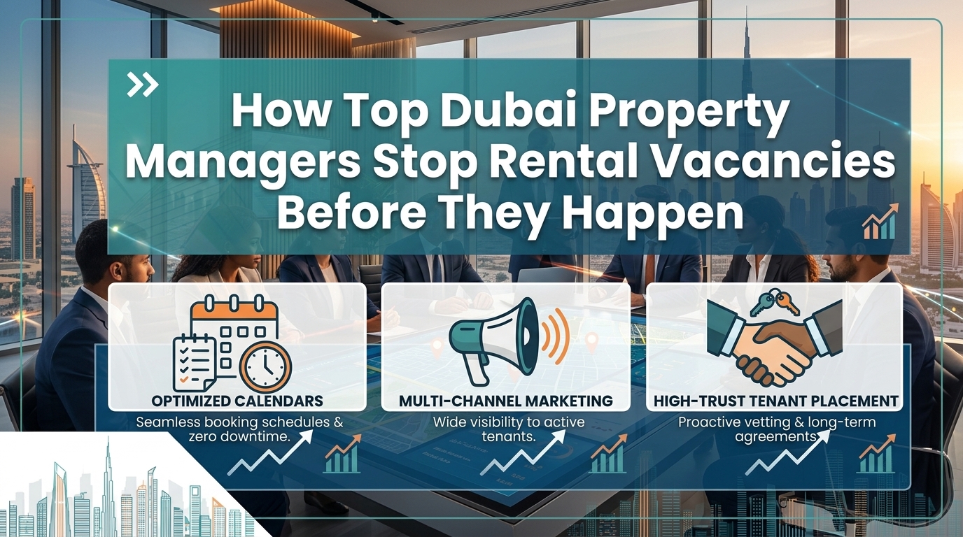 How Top Dubai Property Managers Stop Rental Vacancies Before They Happen