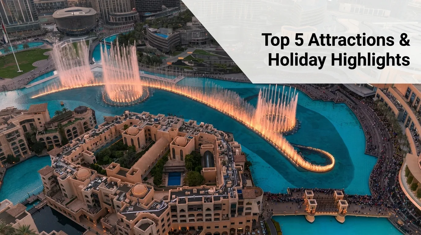 Top 5 Attractions & Holiday Highlights